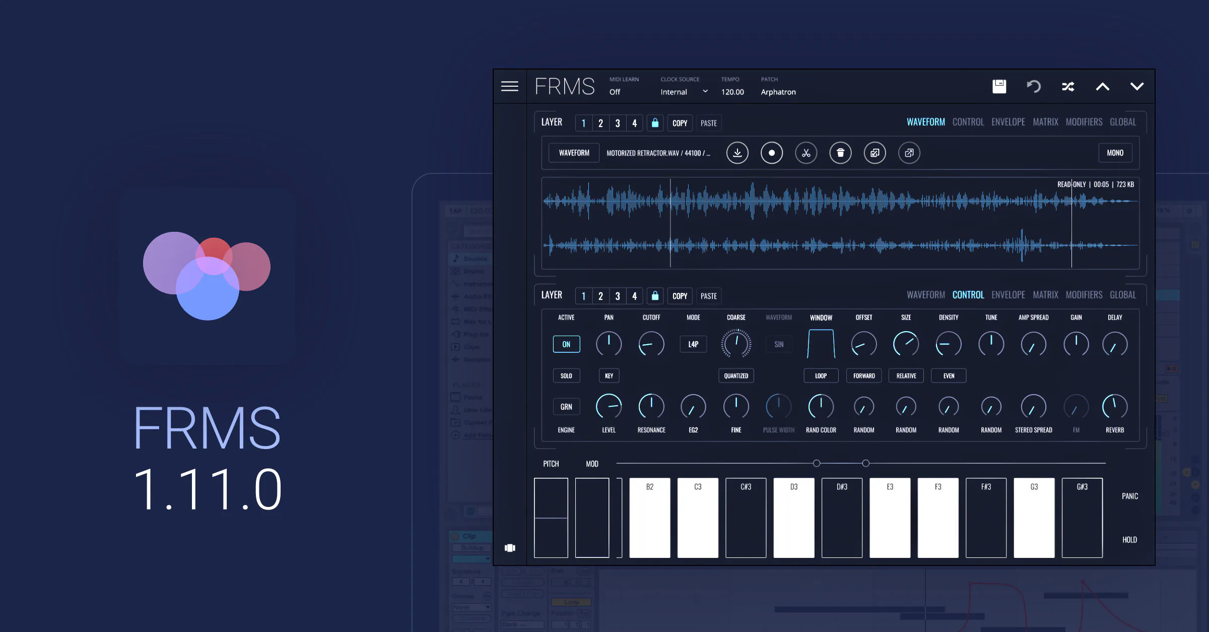 FRMSがVST3プラグイン形式に対応