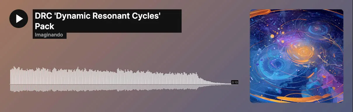 DRC Dynamic Resonant Cycles by DMT Cymatics Soundcloud preview