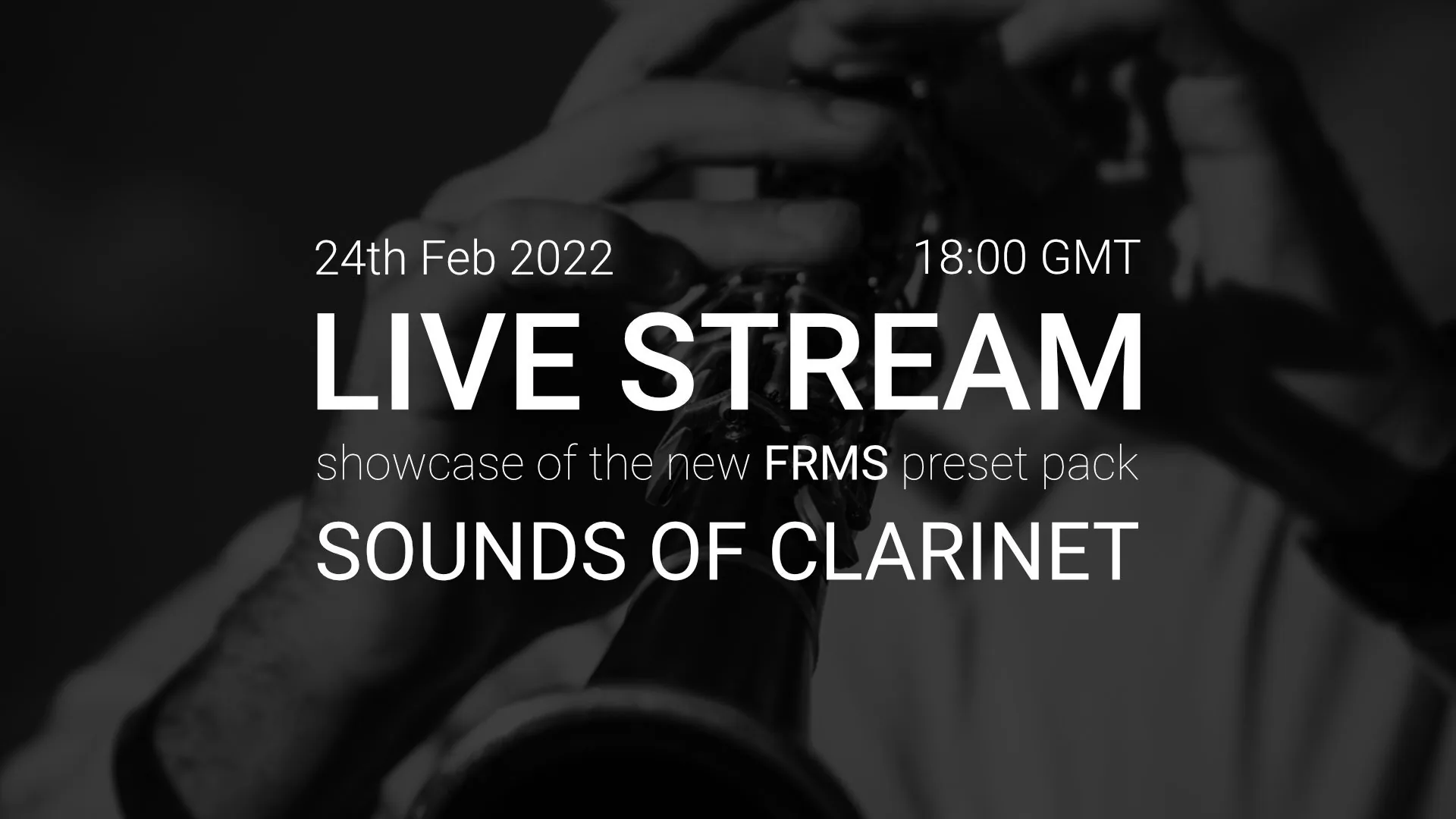 'Sounds Of Clarinet' pack livestream