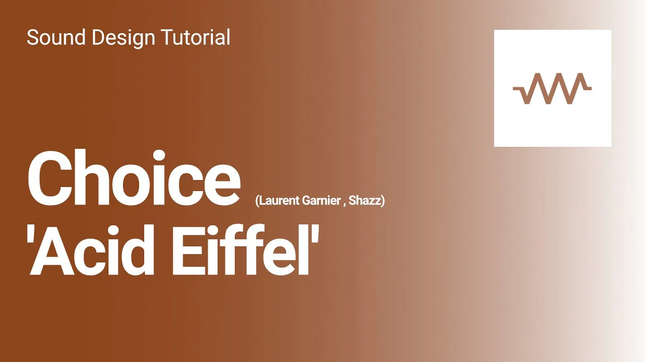 How To Make Choice 'Acid Eiffel' with DRC