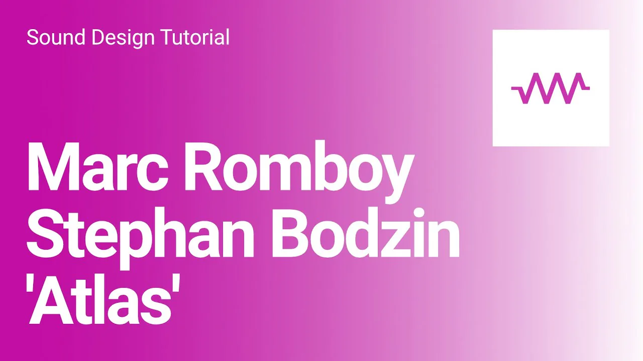 How to make Marc Romboy & Stephan Bodzin 'Atlas' with DRC