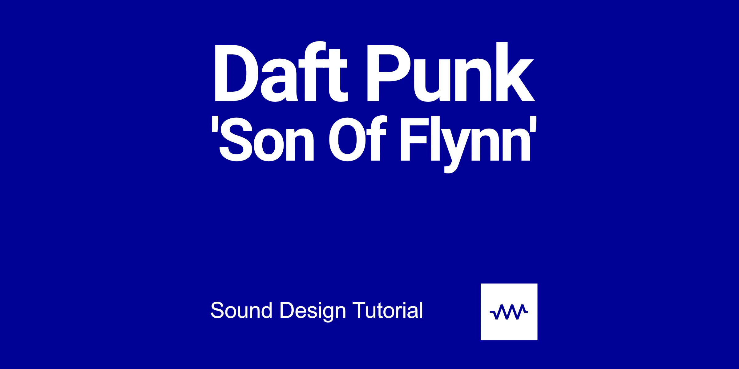 How to make the arpeggio from Daft Punk 'Son Of Flynn'