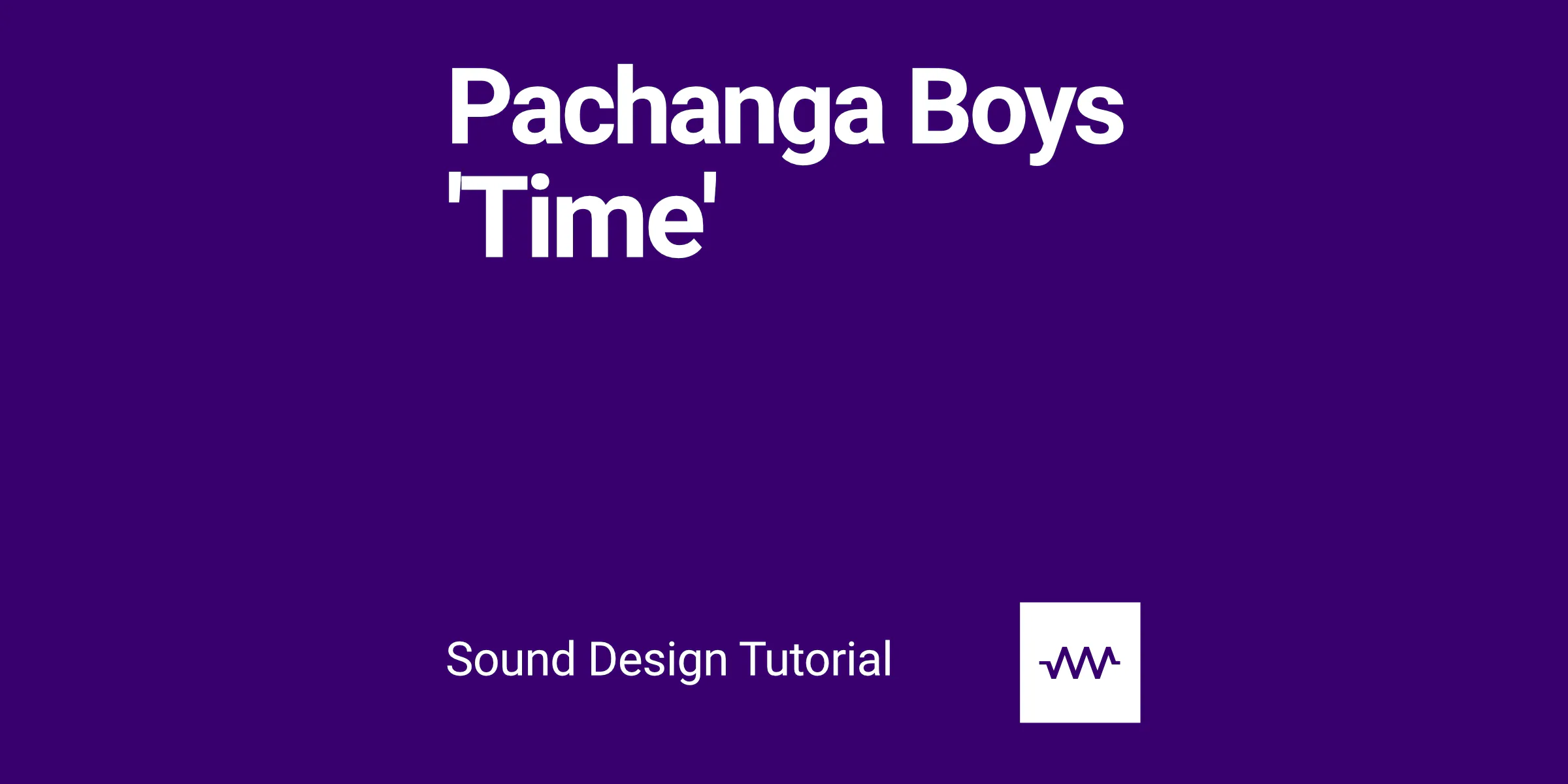 How to make the sounds from Pachanga Boys 'Time' with DRC